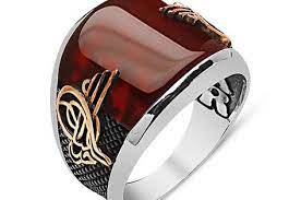 osmanli tugrali yuzuk 925 ayar gumus akik tasli http www dikkatkesil com yuzuk modelleri erkek yu mens silver rings sterling silver mens rings rings for men