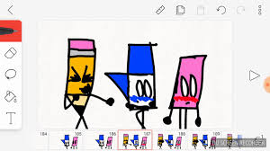 Pencil weird pose bfb body assets pencil transparent png 1044x2048. Profile Pic For Bfb Pencil By Bfb Match