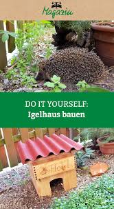 Diy Igelhaus Mit Kindern Bauen Igelhaus Igelhaus Selber Bauen Garten Gestalten Ideen
