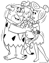School's out for summer, so keep kids of all ages busy with summer coloring sheets. The Flintstones Cartoon Se631 Coloring Pages Printable