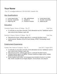 3 Column Skills Education Based No Experience Resume Template