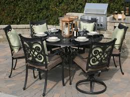 6 Chairs Aluminum Patio Furniture Set Patio Furniture Dining Set Clearance Patio Furniture Garden Furniture Sets
