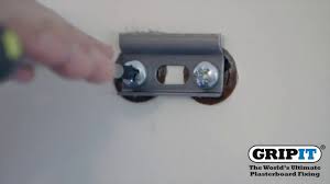 When settling the latter often the question arises: Gripit How To Fix A Kitchen Cupboard To A Plasterboard Wall Youtube