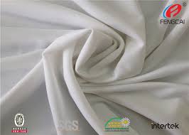 Vải Lycra chống nhăn Vải Polyester Spandex Plain Nhuộm cho xà cạp