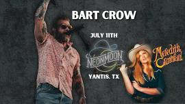 Bart Crow LIVE at Neon Moon w/ support by Meredith Crawford