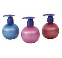 150ml 5oz custom color sphere ball round shape pet plastic ...