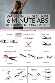 The Ultimate 6 Minute Abs Workout To Trim And Slim Awesome Results In 2020 Abs Workout Gym Abs Workout Belly Workout