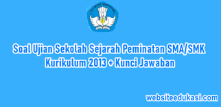 Maybe you would like to learn more about one of these? Soal Us Sejarah Peminatan Sma K13 Jawaban Tahun 2021
