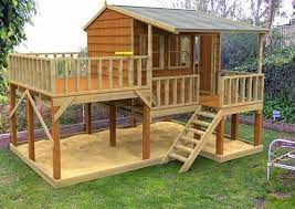 To get you started, we have a collection of 31 free diy playhouse plans complete with pictures and. Two Story Playhouse Backyard Playground Play Houses Outdoor Playhouse Ideas