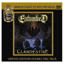 Clandestine is an album by scandinavian death metal band entombed, released in 1991. Entombed Clandestine Special Edition Uk 2 Disc Cd Dvd Set 427500
