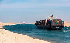 Nearly 19,000 vessels passed through the canal last year carrying 1.2 billion tons of cargo, according to the suez canal authority, the egyptian state institution that operates the channel. Suez Canal Blocked In Egypt As Huge Container Ship Runs Aground The National