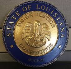 Originally devised in 1812, the latest version was enacted in 2006. Louisiana State Wall Seal
