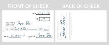 Sign the endorse check here endorsement area as you would any regular check. How To Endorse A Check Check City Blog