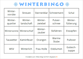 Schneemann suppe text als pdf / schneemann suppe oder einfach heißer kakao mit. Winter Bingo Fur Fitte Senioren
