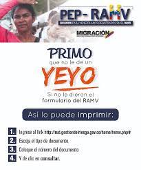 Pueden solicitar el pep en la fecha que indica el número de formulario o comprobante de registro ramv 4. Migracion Colombia V Tvittere Realizo El Registro Ramv Pero No Le Dieron Formulario