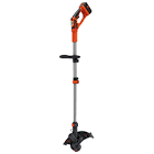 13-inch 40V Electric Cordless Straight Shaft String Trimmer (LST136) Black+Decker