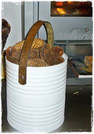 Upcycling Box Mit Ledergriff Handgemachte Kultur Garten Projekt Diy Upcycled Art Jewelry Box Diy Harvest Table Decor