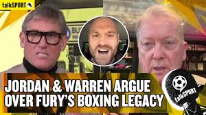 Frank Warren and Simon Jordan argue over Fury's boxing legacy and  performances