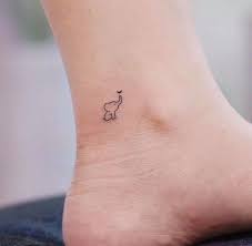 You may color it in whatever way you like; Adorable Small Ankle Tattoos For Women Their Meaning Fashionisers C Cute Tattoos For Women Small Girl Tattoos Small Matching Tattoos