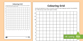 This product is great practice with. Blank Coloring Grid Worksheet Worksheet Coloring Grid References