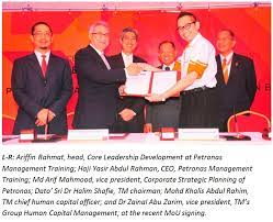 At petronas, our aim is to deliver energy solutions that fuel progress in a responsible manner. Tm And Petronas Subsidiary To Collaborate On Human Capital Development Digital News Asia