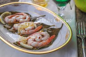 Un modo facile e gustoso per cucinare i gamberoni. Gamberi Al Vapore Con Limone Veloci