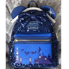 Loungefly Peter Pan Main Attraction Back Mercari Peter Pan Loungefly Main Attraction