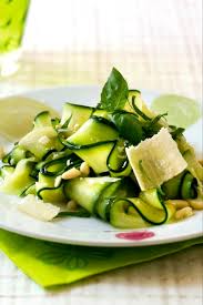 Salade De Courgettes Pignons Et Parmesan Gourmandiz Be Recept