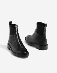 At Stradivarius You Ll Find 1 Deri Fermuarli Kisa Bot For Just 229 95 Turkiye Visit Now To Discover This A Ayakkabi Bot Kadin Bot Modelleri Siyah Ayakkabilar