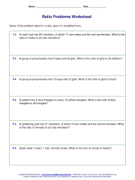 Find free worksheets, math ebooks for elementary grades, extensive link list of games, interactive tutorials & quizzes, curriculum guide, and teaching tips articles. What Is The Ratio Given In Word Problem Worksheet Easy Pdf