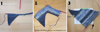 What is the difference between knitting and crochet? Knitting And So On Garter Stitch Bias Top