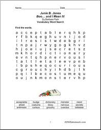 Jones written by denise brunkus and barbara. Junie B Jones Boo And I Mean It Primary Book I Abcteach Com Abcteach