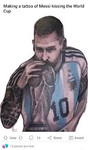 Innocent World cup tattoo : rtheyknew