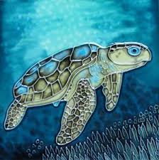Sea Turtle Decorative Ceramic Wall Art Tile 4x4 Amazon Com 14 95 Turtle Sea Turtle Ceramic Wall Art Tiles