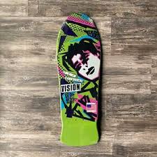 Making the gonz ramm supreme skateboard! New Vision Mg Mark Gonzales Gonz Reissue Vintage Skateboard Deck Neon Green Ebay