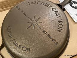 Stargazer 12-Inch Cast Iron Skillet