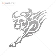 Other industry standard products that we carry include tattoo needles, tubes, grips, tattoo ink, parts, tattoo power supplies, tattoo medical supplies and art items. Buy Vinyl Stickers Decal Tribal Bull Tattoo Design Doors For Helmet Waterproof Spanish Collection Stock Market 3 X 2 96 Inches Gray 50 In Cheap Price On Alibaba Com