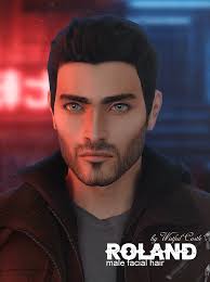 Wistful Castle — * Roland- base game compatible male facial hair,...