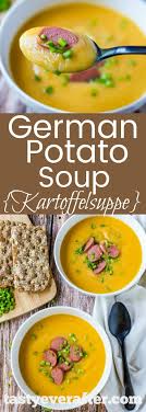 Creamy Kartoffelsuppe German Potato Soup Recipe Tasty Ever After Recipe German Potato Soup Soup Recipes Potato Soup Recipe