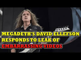 David ellefson onstage during a megadeth show in oslo in 2018. Megadeth S David Ellefson Responds To Leak Of Embarrassing Videos Alltolearn Blog