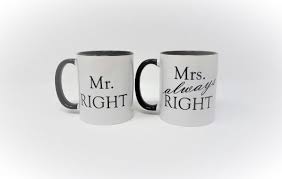 Mrs always right mr right diy becher sharpie markers sharpies sharpie mugs sharpie paint paint markers sharpie plates. Mr Right Mrs Always Right Coffee Mug Set