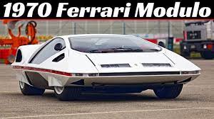 I still don't believe it; 1970 Ferrari 512 S Pininfarina Modulo One Off Ufo Concept Car Driven By James Glickenhaus Youtube