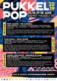 Bei der letzten ausgabe waren unter anderem tame impala, the national, twenty one pilots und viele mehr dabei. Pukkelpop 2019 At Kiewit Hasselt On 15 Aug 2019 Last Fm