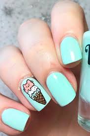 Paint your nails with the colour of your choice. 120 Special Summer Nail Designs For Exceptional Look