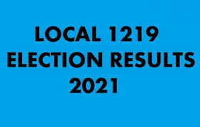 Click here for april 24 election results ». Local 1219 Election Results 2021 Local 1219 Braddock Pa
