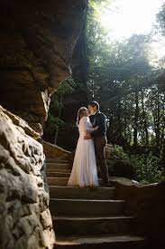 Hocking Hills Ohio Elopement Hocking Hills Wedding Elopement Adventure Photographer