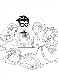 Download and print these teenage free printable coloring pages for free. Free Printable Coloring Sheets Teen Titans 10