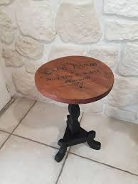 Petit Gueridon En Bois Massif Patine A L Ancienne Decor Furniture Home Decor