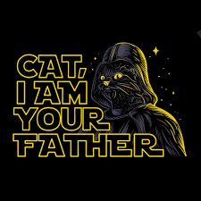 The star wars example is spoofed at the end of bleak expectaions's fourth season finale, when big bad mr. Cat I Am Your Father Star Wars Cat Theme Shirt Design Wettbewerb In Der Kategorie T Shirt 99designs