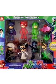 Dln Pjmasks 10 Lu Pijamaskeliler Figur Seti Trendyol